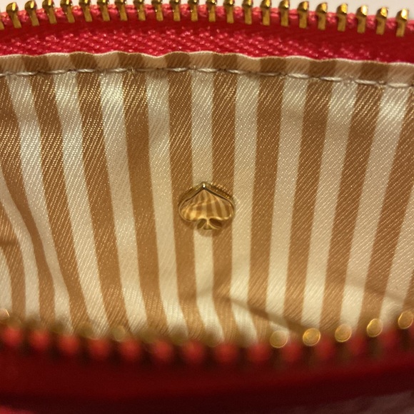 H483/NWT Kate Spade Cobble Hill Strawfroyo (Hot Pink) Wristlet - Picture 6 of 9